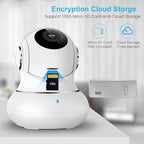 litokam Indoor Security Camera 4 Pack, 360° WiFi Cameras for Home Security, 2K Baby Monitor with Night Vision, Pet Nanny Cam with Motion Detection, 2-Way Audio