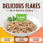 Instinct Flaked Entrée Wet Canned Cat Food - Variety Pack, 3 oz. Cans (Pack of 12)