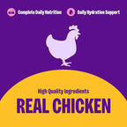 Wellness Complete Health Pate Adult Wet Cat Food, Natural, Protein-Rich, Grain Free, 3 Ounce, 24 Pack, (Chicken)