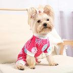 Dog Pajamas for Small Dogs Girl Boy Puppy Pjs Summer Pet Onesies for Chihuahua Yorkie Teacup Cute Soft Material Stretch Able Cat Clothes Outfit Apparel Doggy Jumpsuit