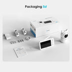 ieGeek Baby Monitor with Camera and Audio, 5" Large HD Display(No WiFi) & 1080P Camera & Free Smart App(WiFi), Upgraded Night Vision/PTZ/2-Way Audio/Auto Tracking Detection Notification and Alert