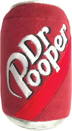 Huxley & Kent Funny Dog Toy w/Squeaker – Power Plush Squeaky Dog Toys for Small, Medium & Large Dogs – Soft Stuffed Animal for Indoor Play & Fetch - Dr Pooper, Large