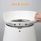 Elevated Dog Bowls for Large Dogs-[15.4-inch high],4.4L No Spill Dog Water Bowl, Adjustable Raised Bowls,Stainless Steel Water Bowl/Non-Slip/Water Dispenser