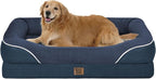 Removable Orthopedic Large Dog Bed -XL Large Dog Beds with Washable Cover and Removable Bolsters Non-Slip Bottom & Waterproof Pet Bed Sofa for Big Size Dogs