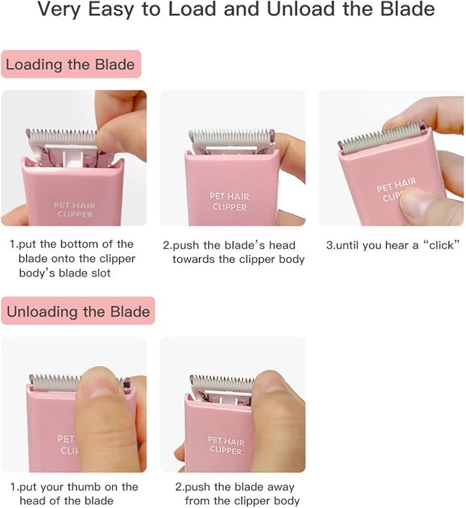 3-Packs Home Professional Pet Dog Cat Grooming Clipper Replacement Blades Only