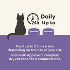 Applaws Natural Wet Cat Food in Gravy, Limited Ingredient, Grain-Free, No Artificial Cat Food Cups, Fish Selection in Gravy (8x 2.12 oz Cups)