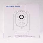 COCOCAM 2K Indoor Pan/Tilt Security Camera with 5200mAh Battery, WiFi Camera,Wireless for Baby Monitor/Pet/Home Security, AI Recognition, PIR Human Detection, 2.4G WiFi (White)