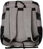 Fat Cat Backpack Carrier - Airline Approved Cat Carrier with Space Capsule Bubble for for Small Cats, Kitten - Premium Grey Heather Cat Carrier Backpack for Outdoor, Travel, Hiking, Pet Supplies