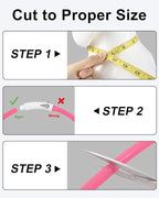 Joytale Light Up Dog Collar, Rechargeable Rainproof LED Collar for Night Walking Safety, Soft Silicone Glow in The Dark, Suitable for Small Medium Large Dogs, HotPink