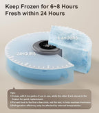 Casfuy Automatic Cat Feeder Cordless - Automatic Cat Food Dispenser with Stainless Steel Tray for Wet Food Rechargeable Auto Feeder for Cats Small Dogs with Programmable Timer Low Battery Indicator