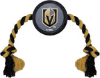 Pets First NHL LAS Vegas Golden Knights Puck Toy for Dogs & Cats. Play Hockey with Your Pet with This Licensed Dog Tough Toy Reward!