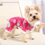 Dog Pajamas for Small Dogs Girl Boy Puppy Pjs Summer Pet Onesies for Chihuahua Yorkie Teacup Cute Soft Material Stretch Able Cat Clothes Outfit Apparel Doggy Jumpsuit