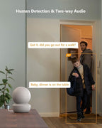 Imou Security Camera Indoor Camera Pan/Tilt Wireless Home Camera, Plug-in WiFi Camera Baby Monitor with Night Vision, 2-Way Audio, Human & Sound Detection, Motion Tracking(2.4G ONLY)