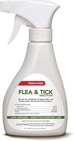 Nature-Cide Flea & Tick. All Natural Tick and Flea Spray for House and Pets to Keep Your Home Safe. Kills on Contact. No Strong Odor. 8 oz