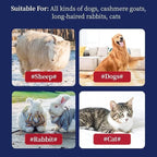 Electric Professional Dog Grooming Clippers, Powerful Sheep Shears Pet Grooming Clippers for Heavy Duty Hair,Horses Cat Farm Livestock Fur Carpet Trimmers Shaver for Thick Coats