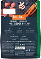 Instinct Freeze Dried Raw Meals, Natural Dry Dog Food, Grain Free - Grass Fed Lamb, 14 oz. Bag