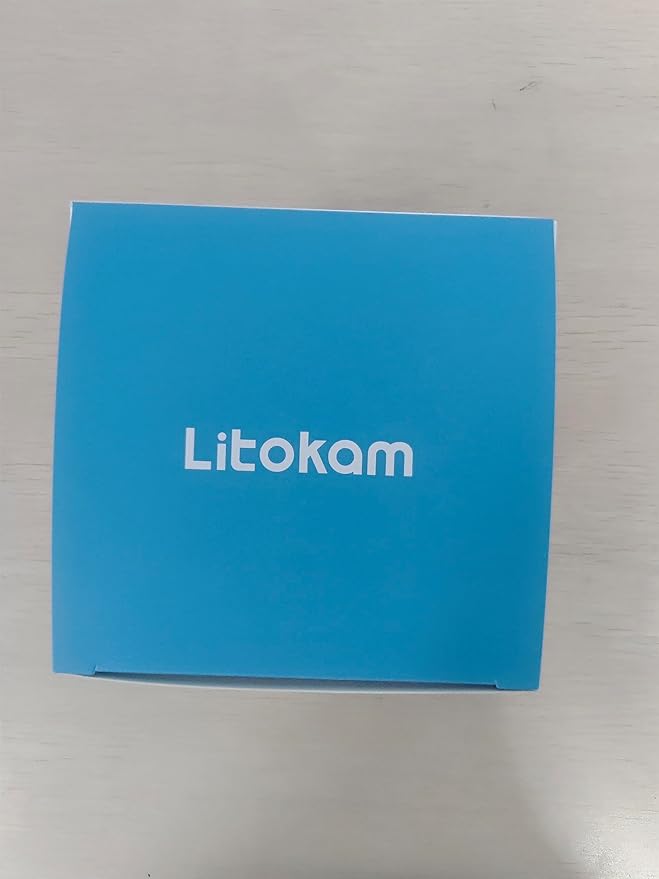 litokam Security Camera Indoor 2K, 360 Pan/Tilt Cameras for Home Security with Motion Detection, Baby Monitor for Pet/Dog with Night Vision, 2.4GHz WiFi Cam with Phone App & 2-Way Audio