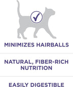 Purina ONE Natural Cat Food for Hairball Control, +PLUS Hairball Formula - 7 lb. Bag