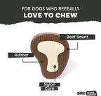 Barkbox Super Chewer Tough Dog Chew Toys for Aggressive Chewers, Dental Stimulating (T Bone - Large)