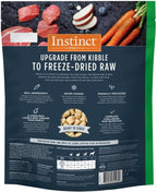 Instinct Freeze Dried Raw Meals, Natural Dry Dog Food, Grain Free - Grass Fed Lamb, 24 oz. Bag