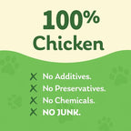 EcoKind Freeze Dried Chicken Treats for Dogs and Cats –Single Ingredient Raw Chicken, High Protein Pet Treats, Gluten Free Training Treats, All Natural and Easy to Digest, Freeze Dried Pet Snacks, 8oz