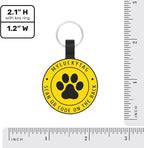 MYLUCKYTAG QR Code Silicone Dog Cat Tag, Online Pet Profile, Pet Location Alert Email, Durable Dog Collar Tag