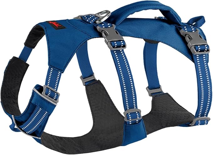 Tuff Pupper Escape Proof Dog Harness for Medium Dogs | No Pull Lightweight Adjustable Harness | No Escape Multifunctional Outdoor Pet Gear | Strong Durable Breathable | Secure Comfortable Fit