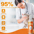 Cat Deterrent Spray - Indoor Effective Cat Deterrent to Keep Cats Away, Stop Cat Urination and Scratching - Training Aid for Furniture, Sofas, Rugs, Curtains (2)