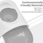Hamiledyi Automatic Water Dispenser for Dogs and Cats Pet Water Dispenser 2.8 Liter Pet Gravity Water Station Spill-Proof Spherical Waterer Pets Water Bottle for Puppies Kittens Rabbits (Grey)