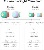 Trueway Smart Interactive Dog Toy, Wicked Ball PE, Automatic Moving Bouncing Rotating Ball for Medium Large Dogs Boredom with LED Lights (Purple)