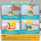 Cat Calming Diffuser - Cat Pheromones Calming Diffuser for Cat Anxiety Relief 3-in-1 Cat Pheromone Diffuser Kit with 1 Diffuser + 2 Refill 48ml Vial - 60 Days Pheromone Diffuser to Calm Cats