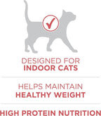 Purina ONE Natural Low Fat, Indoor Dry Weight Control High Protein Cat Food Plus Indoor Advantage With Real Salmon - 7 lb. Bag