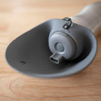 Messy Mutts Stainless Steel Travel Water Bottle with Silicone Flip Up Bowl | Pet Travel Necessity | Camping, Hiking, Walking Accessory | 24 oz / 700mL | Watermelon