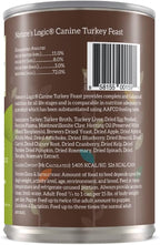 Nature's Logic Grain-Free Canned Dog Food - 95% Animal Proteins - 100% Natural Wet Dog Food Cans - No Common Allergens - All Life Stages - Ideal for Sensitive Dogs - Turkey (13.2 oz, 12 pack)