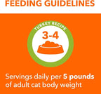 IAMS Perfect Portions Indoor Adult Grain Free Wet Cat Food Pate, Turkey Recipe, 2.6 oz. Twin-Pack Trays (24 Count, 48 Servings)