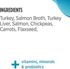 Nulo Grain-Free Turkey, Salmon, & Chickpeas Recipe Adult Wet Canned Dog Food, 13 Ounce, 12 Cans