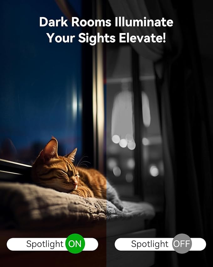 blurams 5G Indoor Cameras for Home Security, 2K Pet Camera with Phone App, 360° PTZ Home Cam w/Dual-Band WiFi6, 2-Way Talk, Free Human/Sound Detection, Motion Tracking, Night Vision, Works with Alexa