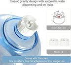 Pet Water Dispenser for Large Dogs and Multi-Pet, 3 Gallon Dog Water Bowl Dispenser, Basic Automatic Gravity Dog Cat Water Feeder, Large Capacity Pets Drinking Fountain, BPA-Free