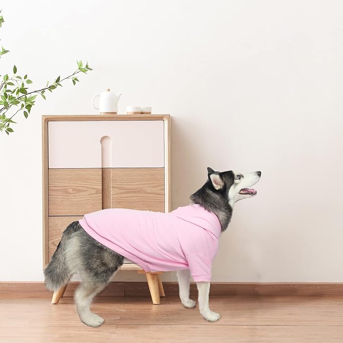 BINGPET Dog Hoodies - Fleece Lined Fall Dog Puppy Sweatshirt Soft Warm Sweater Winter Hooded Clothes for Small Medium Large Dogs & Cats