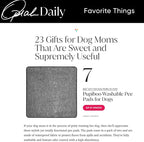 PUPIBOO Washable Pee Pads for Dogs and Cats - XXL (1 Pack) 6 FT X 6 FT Super Absorbent Reusable Puppy Training Pads - 100% Waterproof, Leak-Proof & Non-Slip Whelping Pads for Pet Housebreaking