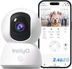 Indoor Security Camera 2K, 5G/2.4G WiFi Camera for Home Security with Auto Tracking, Pan/Tilt, Human/Pet Detection, SD&Cloud Storage, Baby Monitor Pet Camera with Phone APP, Night Vision, 2-Way Audio
