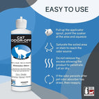 Thornell Cat Odor-Off Pet Odor Eliminator Spray – Original Scent 16oz Ready to Use Cat Urine Odor Eliminator Spray for Pet Urine Odor, Tomcat Spray & Feces on Carpet, Litter Boxes & More
