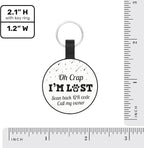 MYLUCKYTAG QR Code Silicone Dog Cat ID Tag - Online Pet Profile, Pet Location Alert Email - Durable Dog Collar Tag