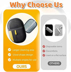 Pet Hair Removal Glove,Reusable Cat Dog Grooming Gloves Pets Hair for Dogs, Cats & Horses with Long and Short Hair Fur (3PCS)