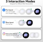 ORSDA Cat Toys for Indoor Cats, Interactive Activated Moving Ball in 7 Holes Mat, Automatic Fast Rolling Ball, Hide and Seek Toys for Adult Cats, Exercise Kicker Mouse Catching Game