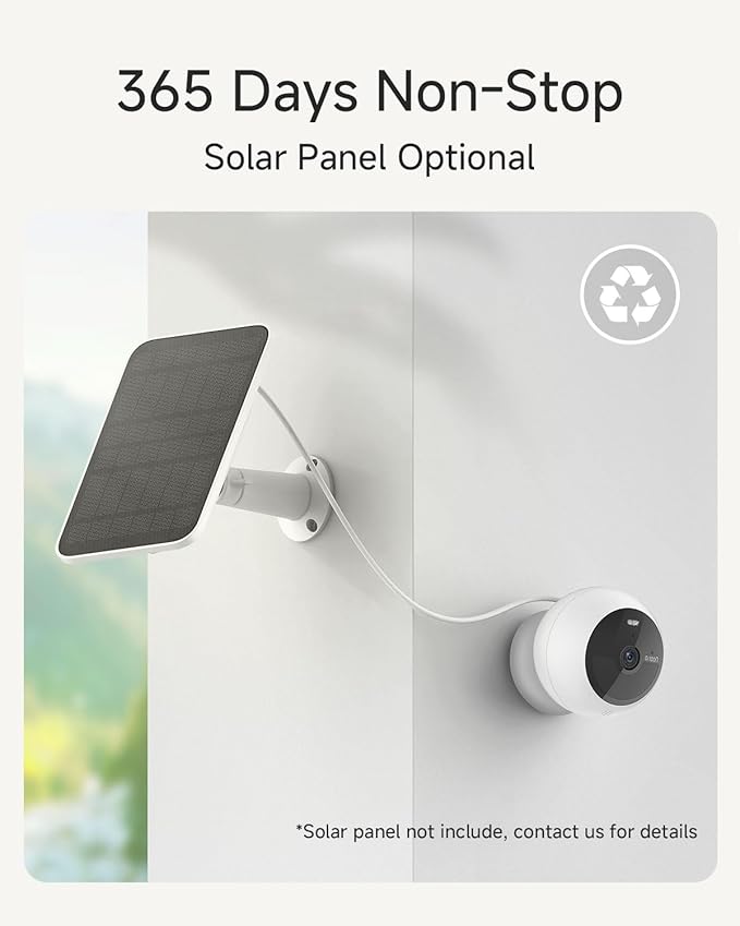 Noorio Security Cameras Wireless Outdoor/Indoor Magnetic, 2K Cameras for Home Security Battery Powered, AI Motion Detection 2.4G WiFi Security Camera Outdoor, Free Local Storage MagCam, B210-SE