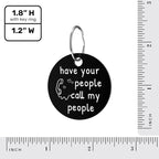 MYLUCKYTAG QR Code Personalized Dog Tag - Stainless Steel, Engraved, Durable Pet ID with Online Profile and Location Alerts