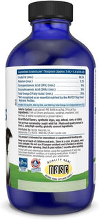 Nordic Naturals Omega-3 Pet, Unflavored - 8 oz - 1380 mg Omega-3 Per Teaspoon - Fish Oil for Medium to Large Dogs with EPA & DHA - Promotes Heart, Skin, Coat, & Immune Health