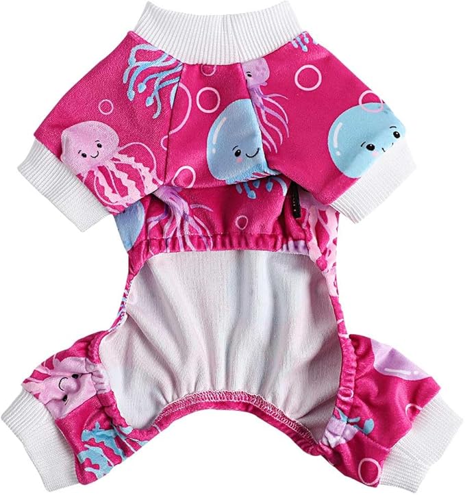 Dog Pajamas for Small Dogs Girl Boy Puppy Pjs Summer Pet Onesies for Chihuahua Yorkie Teacup Cute Soft Material Stretch Able Cat Clothes Outfit Apparel Doggy Jumpsuit