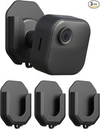 3 Pack Blink Camera No Drill No Screws Wall Mount Bracket for Blink Mini /Mini 2 /Blink Outdoor 4 /Blink Indoor Camera, HBV Adhesive Mount